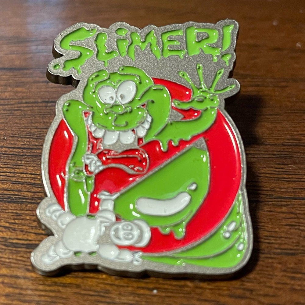 👻 Slimer! Ghostbusters Stay-Puft Collectable Fashion Pin 👻